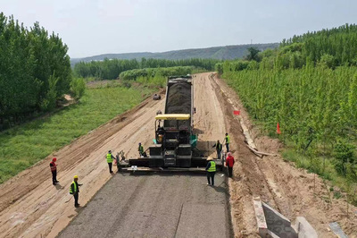 黃河一號旅游公路平陸縣新建暨防汛生態保護工程有序推進